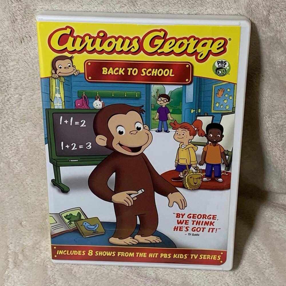 Curious George Back To School DVD